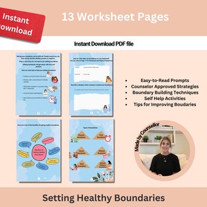 boundaries therapy worksheet healthy boundaries relationship worksheet DBT skills DBT therapy boundary therapy