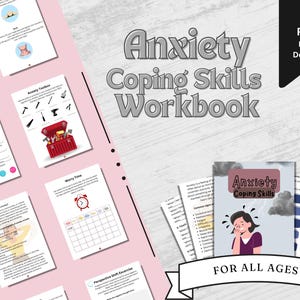 Anxiety worksheet journal, Therapist, therapy resources anxiety triggers,  therapy worksheet, CBT worksheets, mental health plan