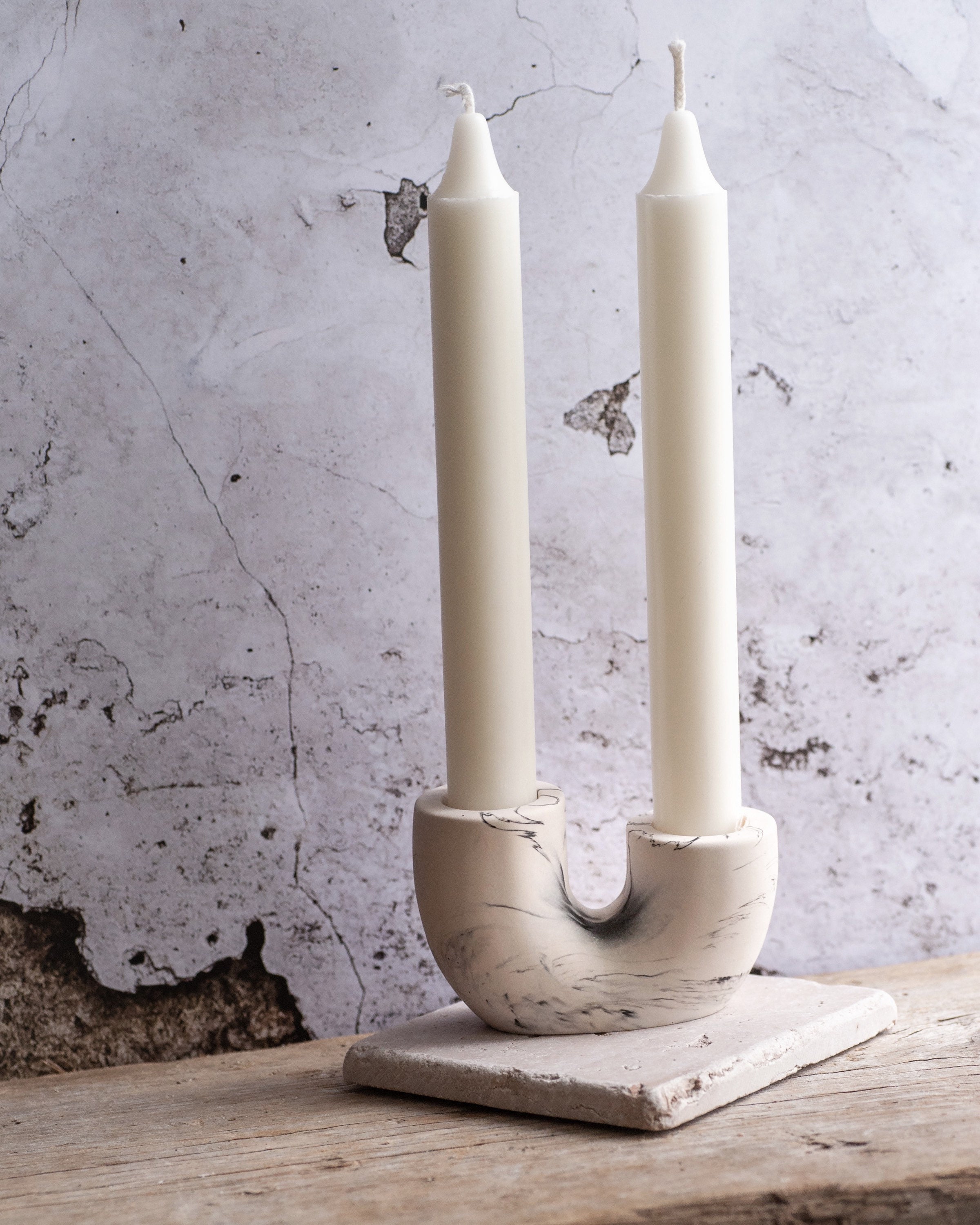 U Shaped Candle Holder Comtenporary Home Decor Ornament Etsy