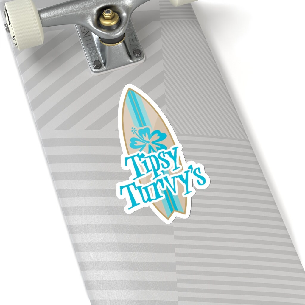 Surfboard Sticker Etsy