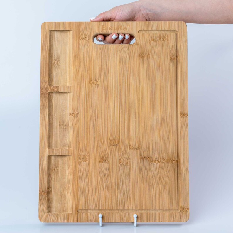 Extra Large Bamboo Cutting Board - Thumbnail 4