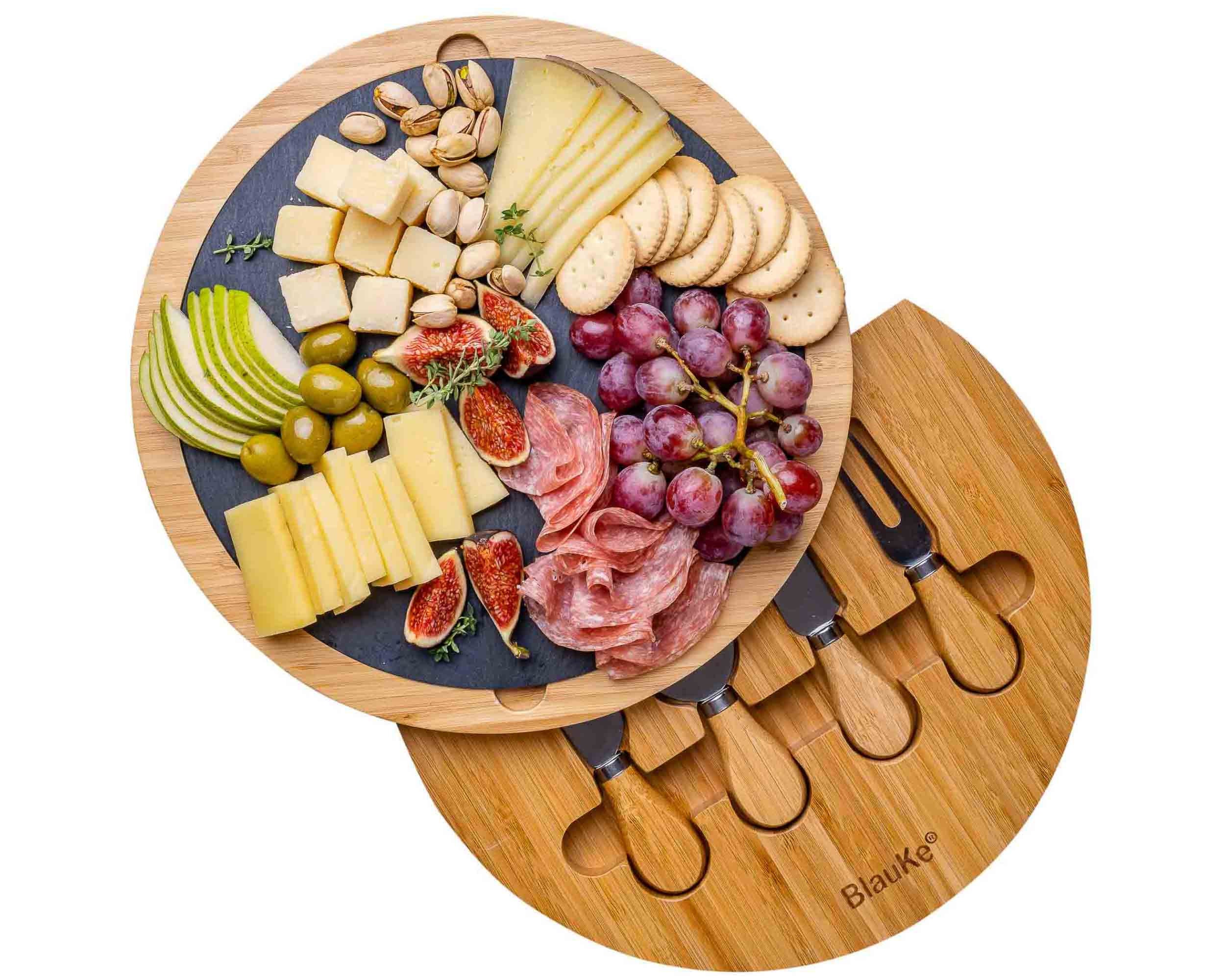 Artisanal Teak Charcuterie, Cutting, Cheese & Bread Board, Handmade, 16x12x1, for Slicing, Dicing & Food Serving