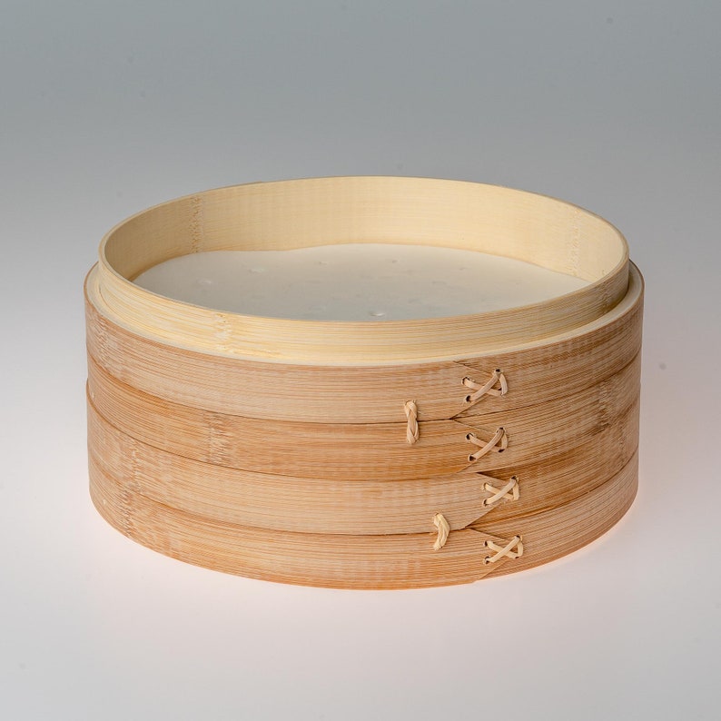 BlauKeUS Bamboo Steamer Basket