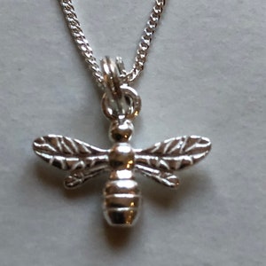 Sterling Silver Honeybee Necklace - Gift Boxed