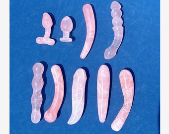 Natural Rose Quartz Female Vibrator,Quartz Crystal Massage Stick,Sex Toy,Dildo Massager,Mineral Samples,Home Decoration,Reiki Healing,Gifts