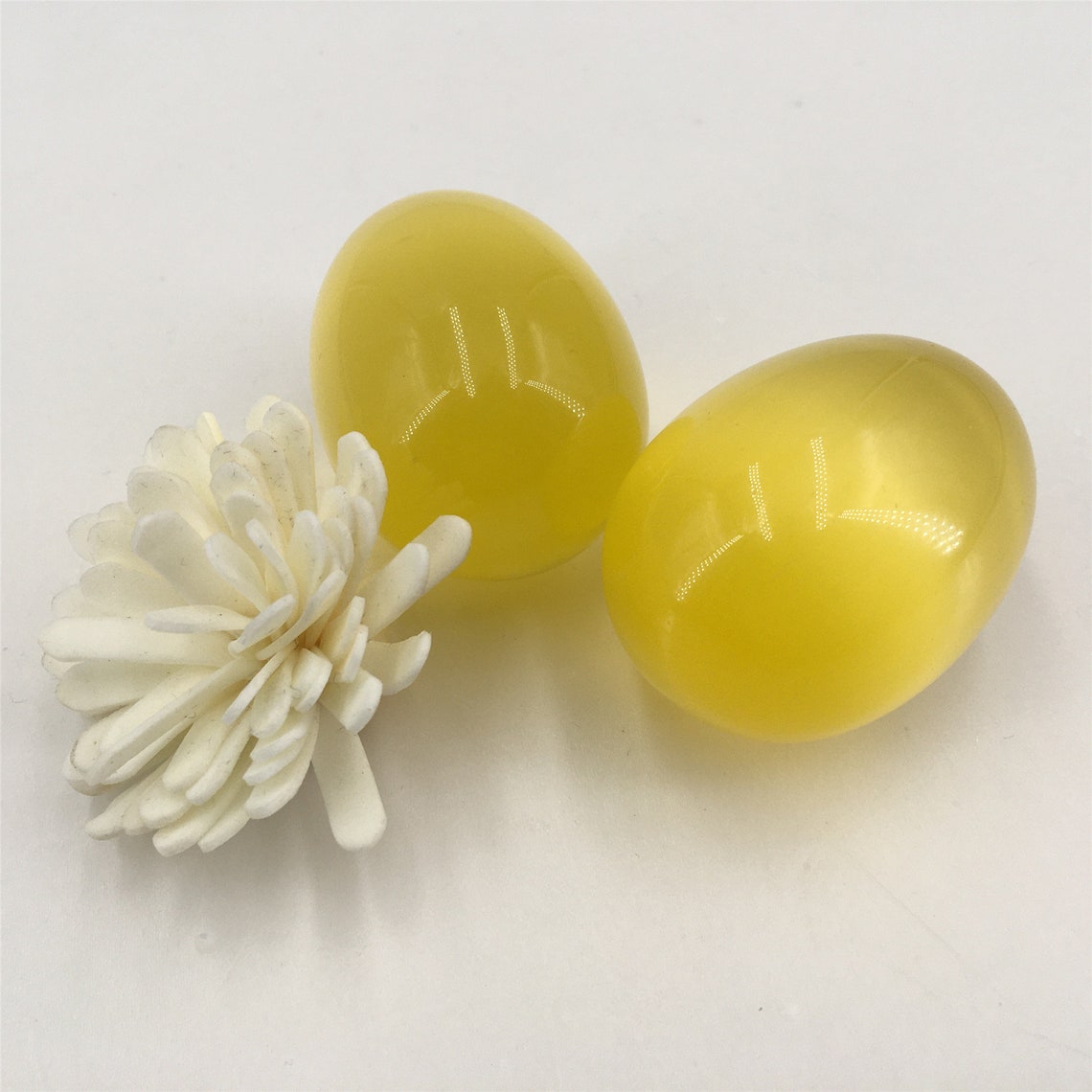 1pc Yellow Cat's Eye Jasper EggQuartz EggMassage Etsy