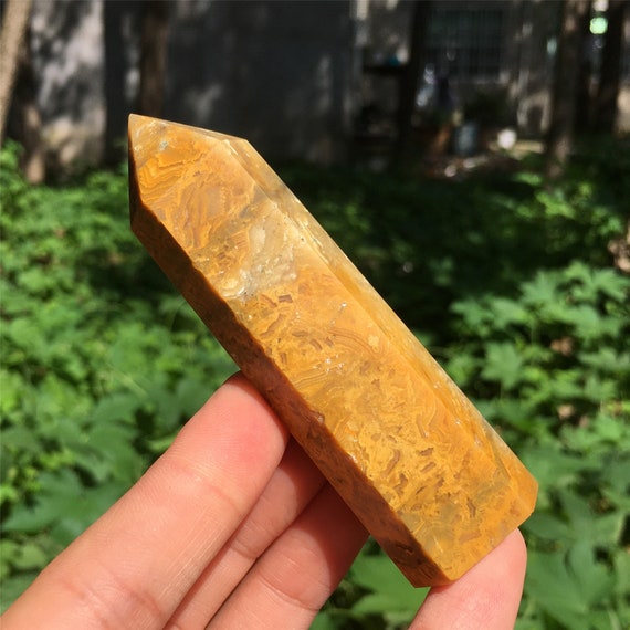 Natural Crazy Agate Mini penis Carved Quartz Crystal Skull Healing