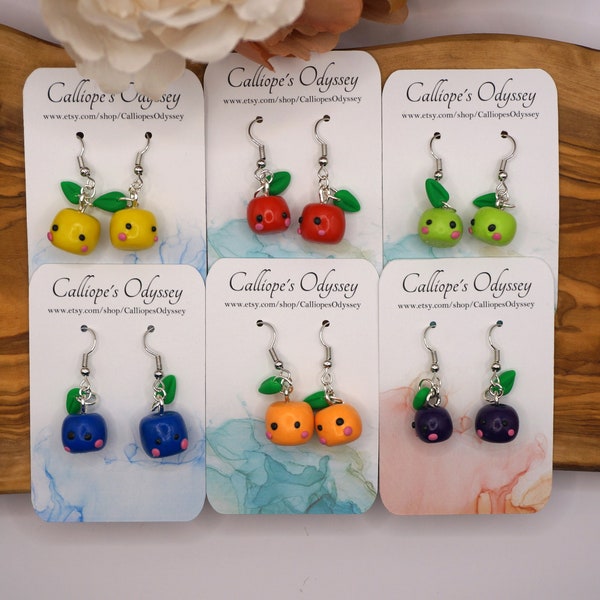 Stardew Inspired Earrings | Junimo | Movement earrings |handmade | polymer clay | Hypoallergenic |