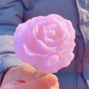 Alum Crystallization Of Roses Flower,Crystal Flowers,Pink Rose,Reiki Healing,Home Decoration,Crystal Gifts,Crystal Energy,Valentines Gift