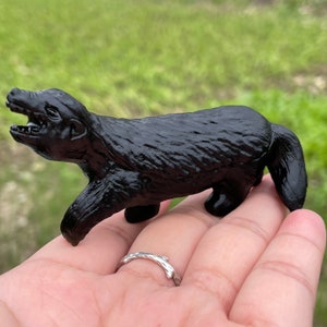 1pc Natural Obsidian badger,Hand Carved,Crystal badger,Crystal Heal,Crystal Animal,Home Decoration,Reiki Healing,Crystal Gifts