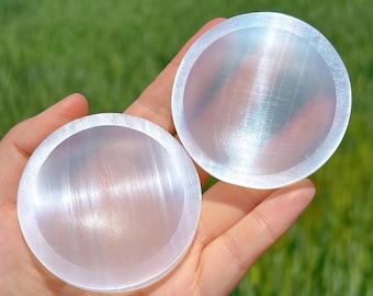Natural Selenite Bowl,Quartz Crystal Power Bowl,Selenite Charging Bowl,Energy Crystal,Reiki Healing,Crystal Gifts,Home Decor 1pc