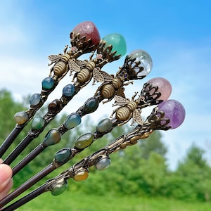 Fine Handcrafted Crystal Magic Wand Cosplay Magic Wand For Witches And Wizards,Home Decoration,Healing Crystal,Crystal Gifts,Crystal Energy