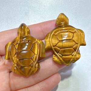 1.5&quot; Natural Crystals Sea Turtle,Quartz Crystal Turtle,Hand Carving,Home Decoration,Crystals Gifts,Reiki Healing