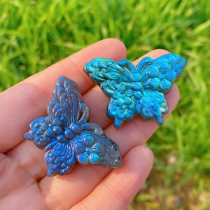 1PC Natural Labradorite Butterfly,Quartz Crystal Butterfly,Home Decoration,Crystal Heal,Crystal Gift,Crystal Energy,Crystal Carved