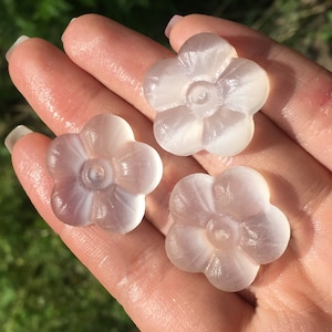 Natuurlijke selenietbloemen, met de hand gesneden, kristallen collectie, kristalcadeau, kristalgenezing, huisdecoratie, energiekristal