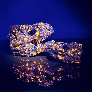 Natural Yooperlite Dragon Skull,Crystal T-rex Skull,Reiki Healing,Home Decoration,Crystal Dragon Skull,Crystal Energy,Crystal Gifts