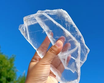 Selenite Charging Cleaning Cubes Selenite Charging Cleaning Cubes