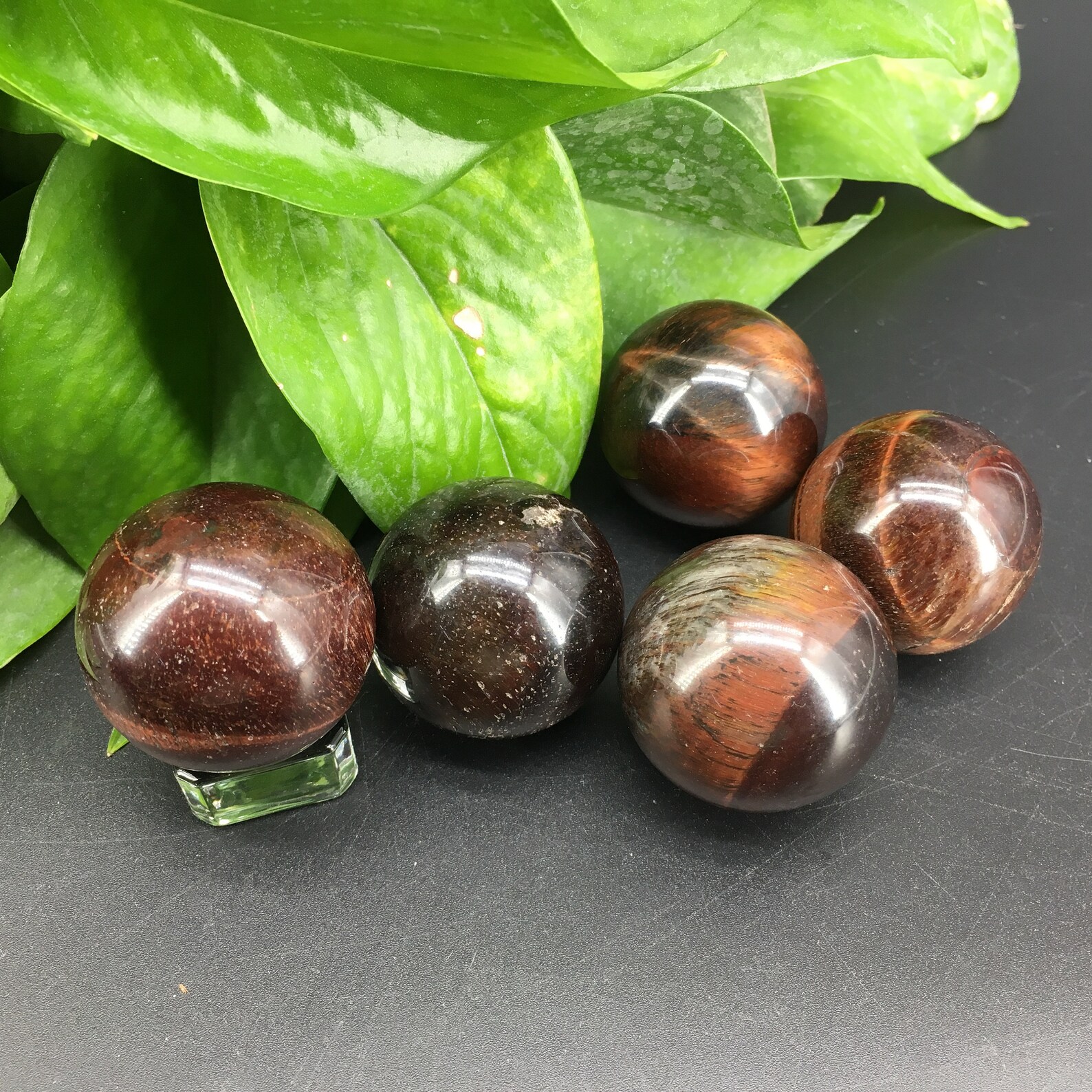 35mm Natural Red Tiger Eye Jasper Ballcrystal Quartz Etsy UK