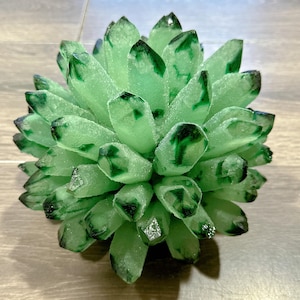 400G+ Crystal Green Phantom Cluster,Crystal VUG,Collection,Degaussing Stone,Crystal Healing,Mineral Samples,Home Decoration 1PC