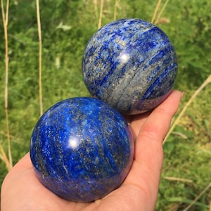50-60mm Natural Lapis Lazuli Sphere,Quartz crystal sphere,Home decoration,Divination ball,Mineral Specimens,Crystal Healing，Crystal Energy