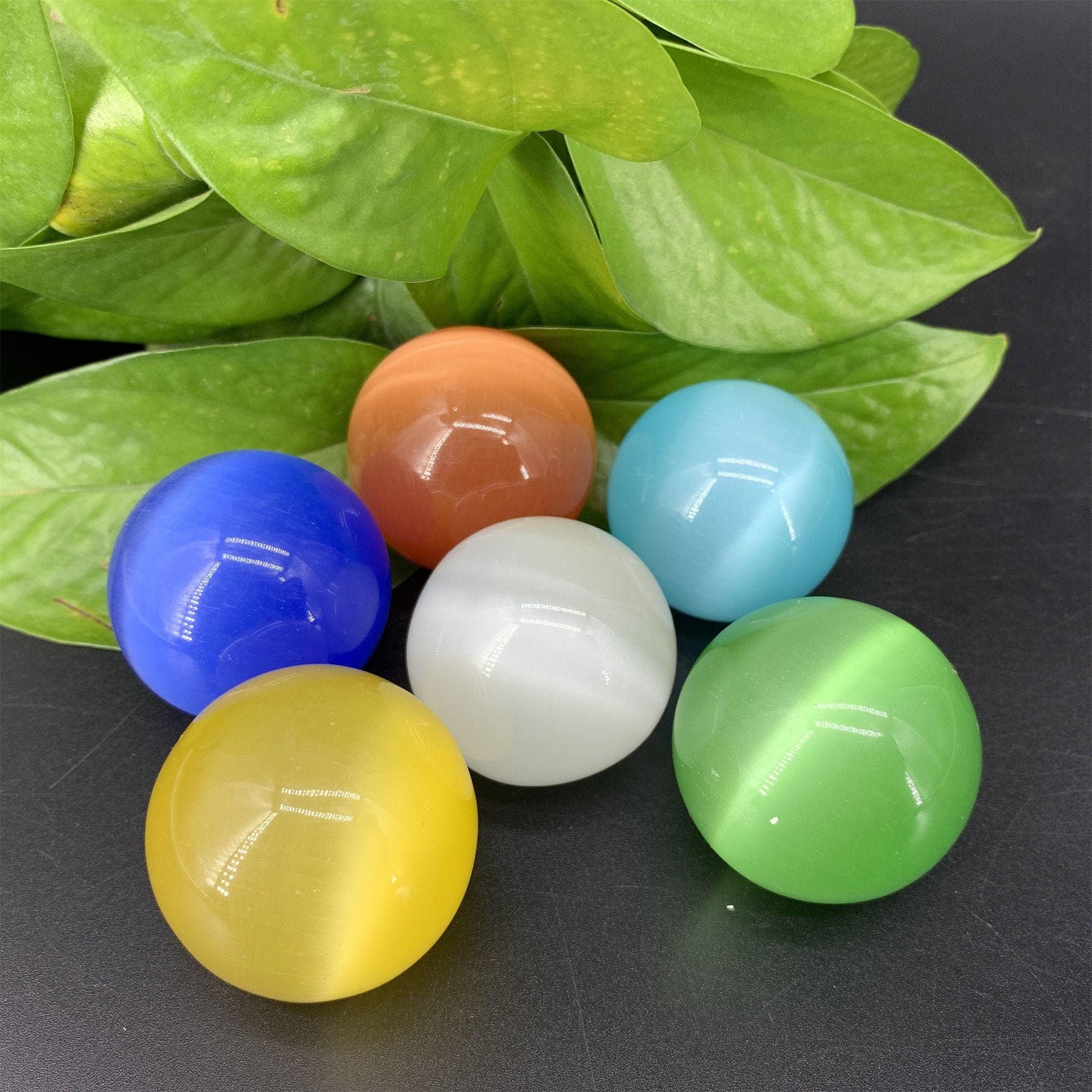 1pc Cat Eye Jasper Ballquartz Crystal Spheremineral Etsy UK