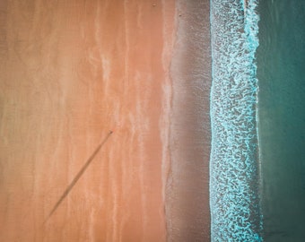 Casting Shadows, Not Nets. Tenby, Pembrokeshire, Wales.