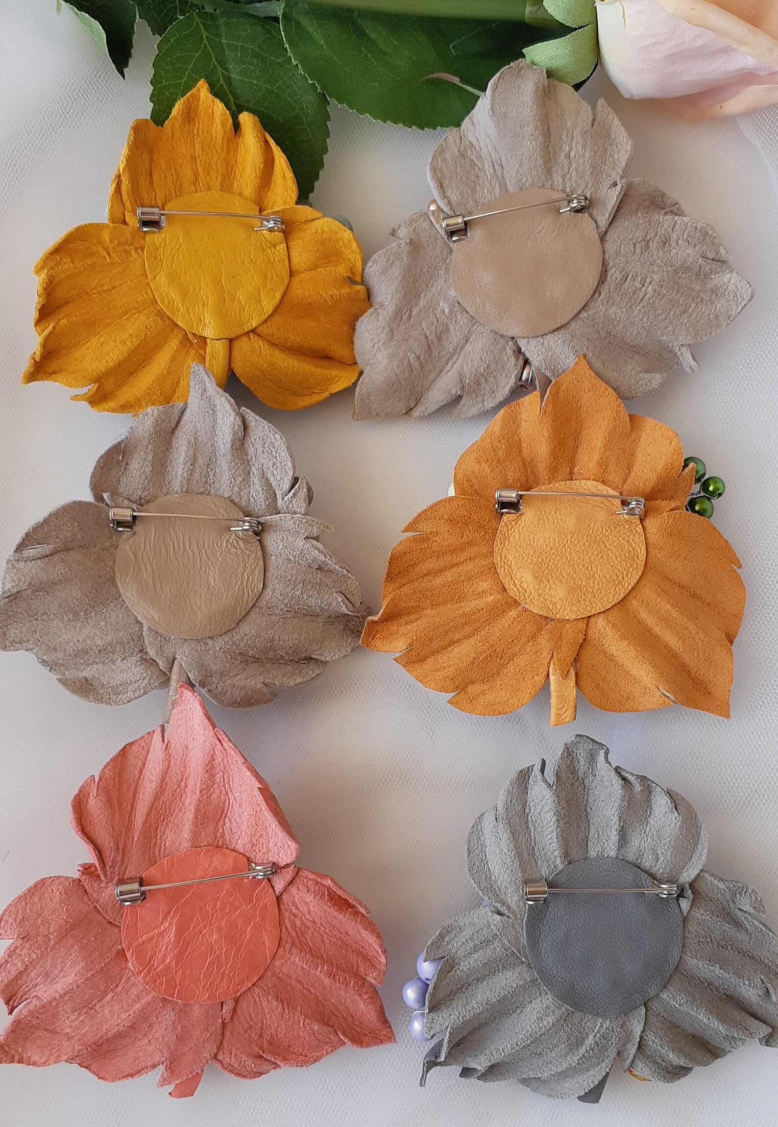 Brooch on jacket elegant brooch coat brooch leather brooch Etsy