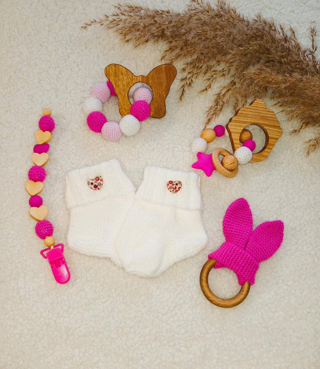 Rattle Butterfly, Baby Rattle, Crochet Rattles, Baby Girl Gifts ...