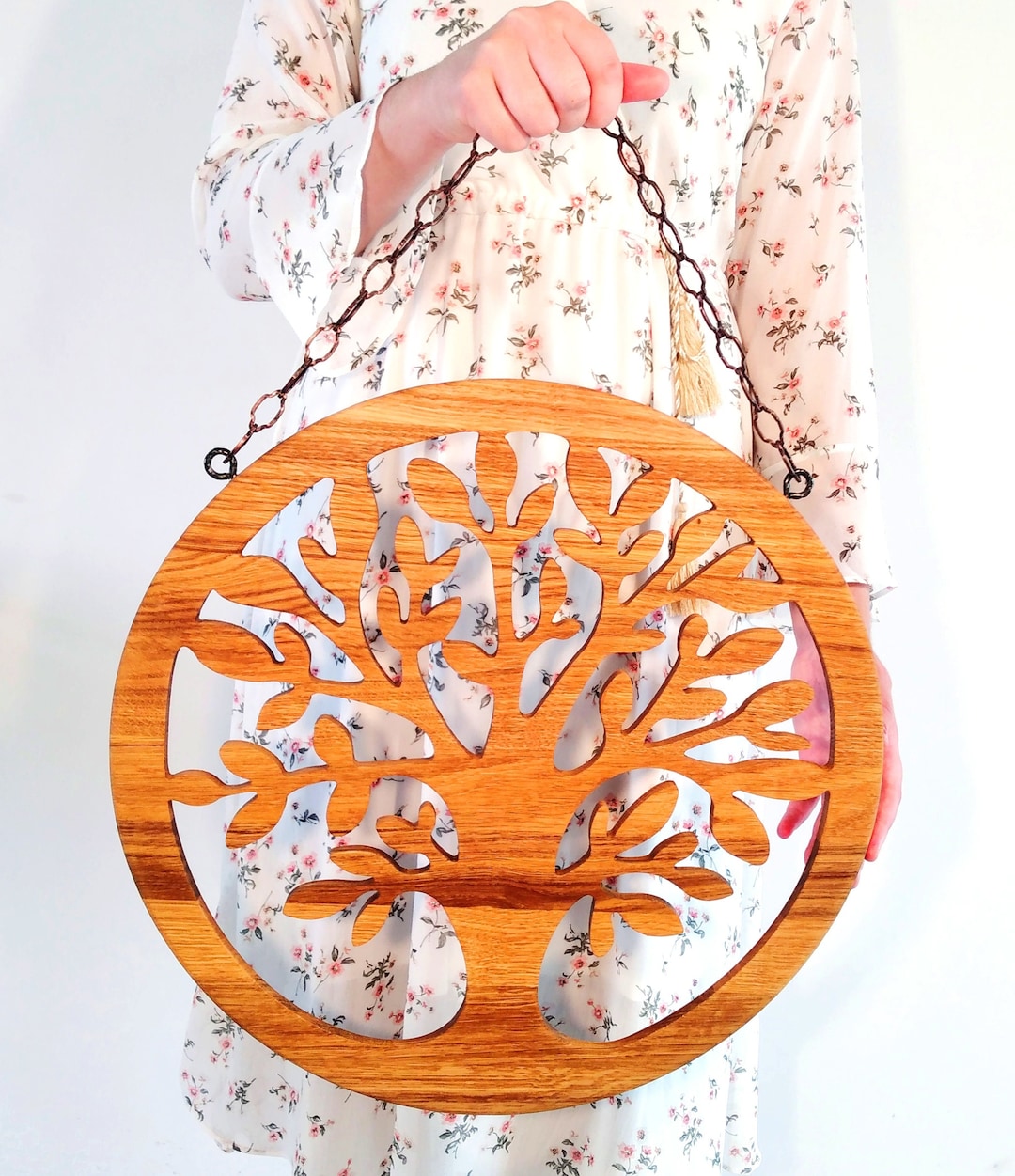 Wall Decor Wooden Family Tree Tree of Life Wood Sign Etsy