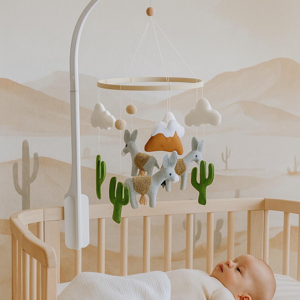 nursery inspired cactus themed baby room
