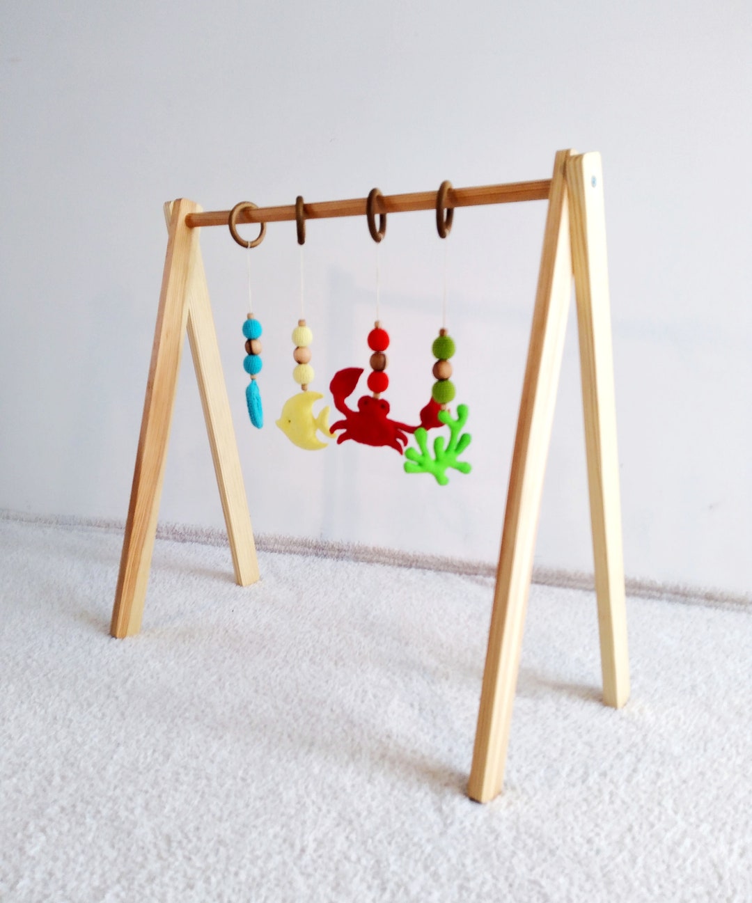 Ocean Baby Gym Toys Baby Gym Hanging Toys Baby Gym Toys Etsy