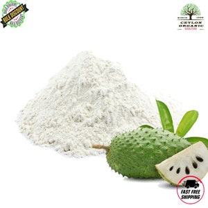 Organic Dried Soursop Fruit Powder(graviola ,Annona muricata)pure healthy Drink