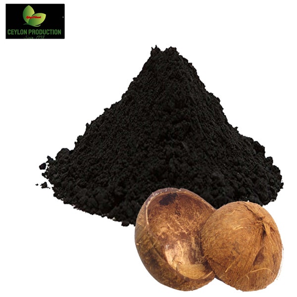 Coconut shell charcoal Pure Organic Activated Carbon ground Powder 100% Natural