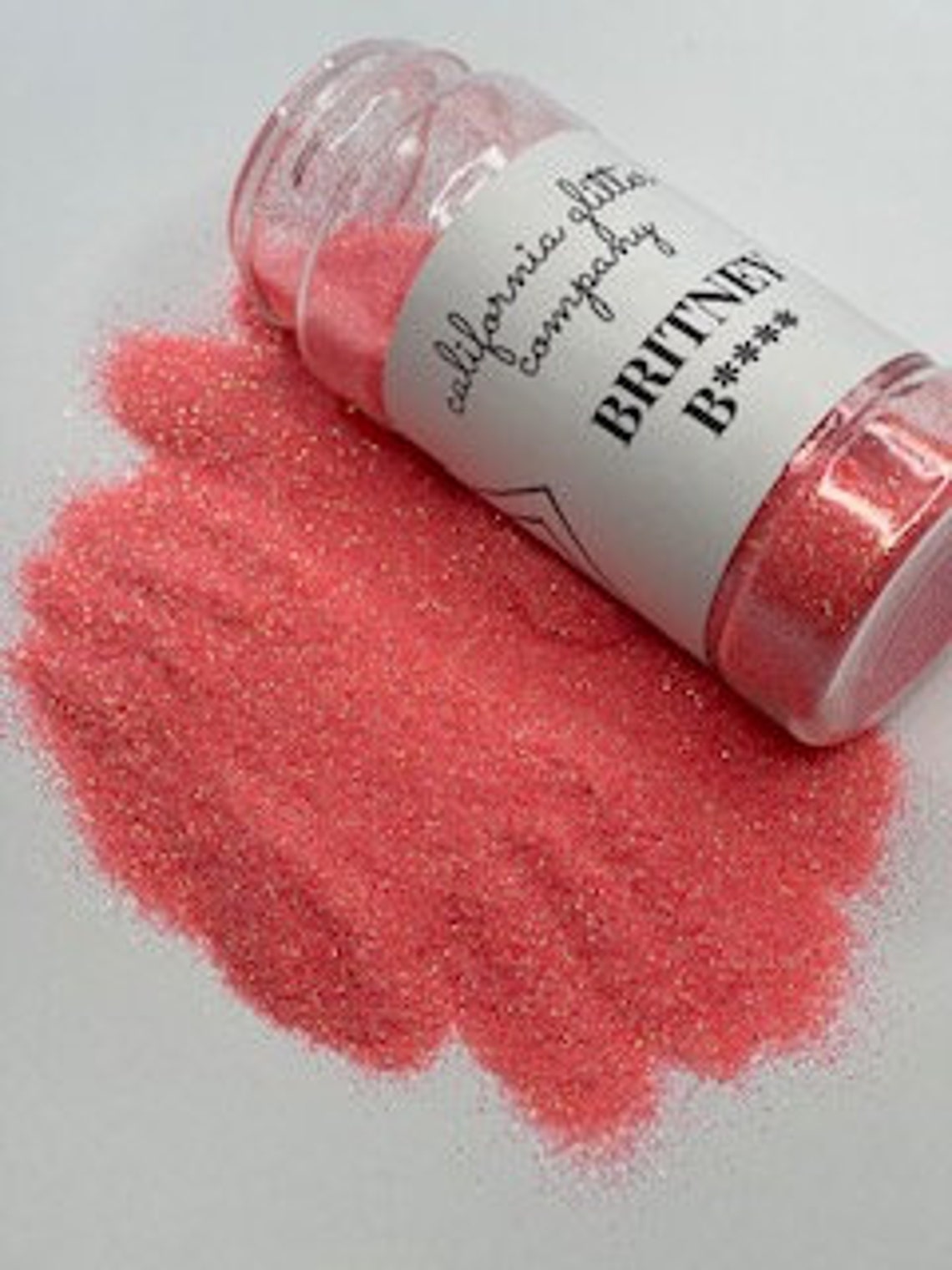 2oz Fine Pink Glitter Shaker Bottle High Quality Polyester Etsy