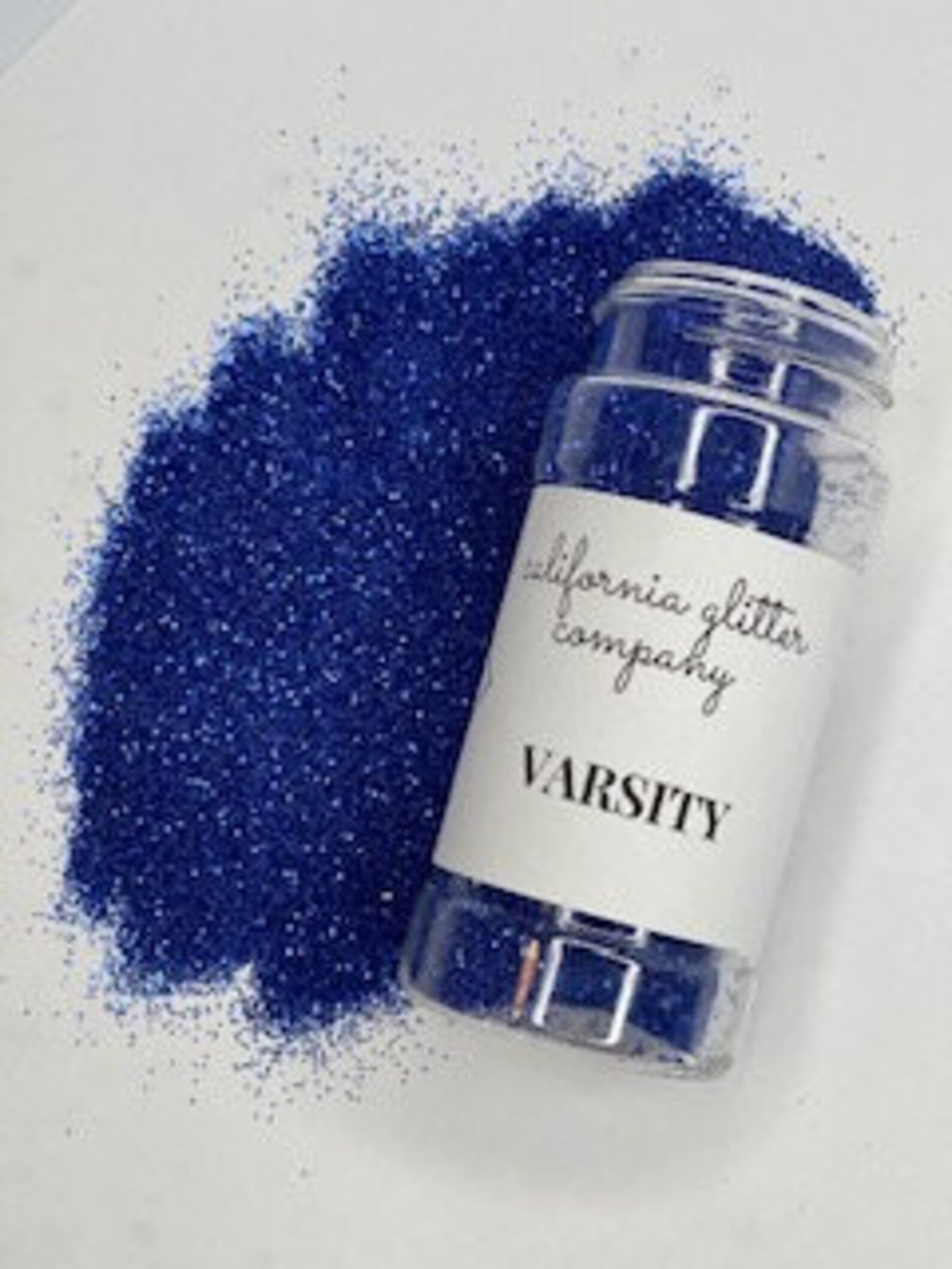 2oz Fine Blue Glitter Shaker Bottle High Quality Polyester Etsy