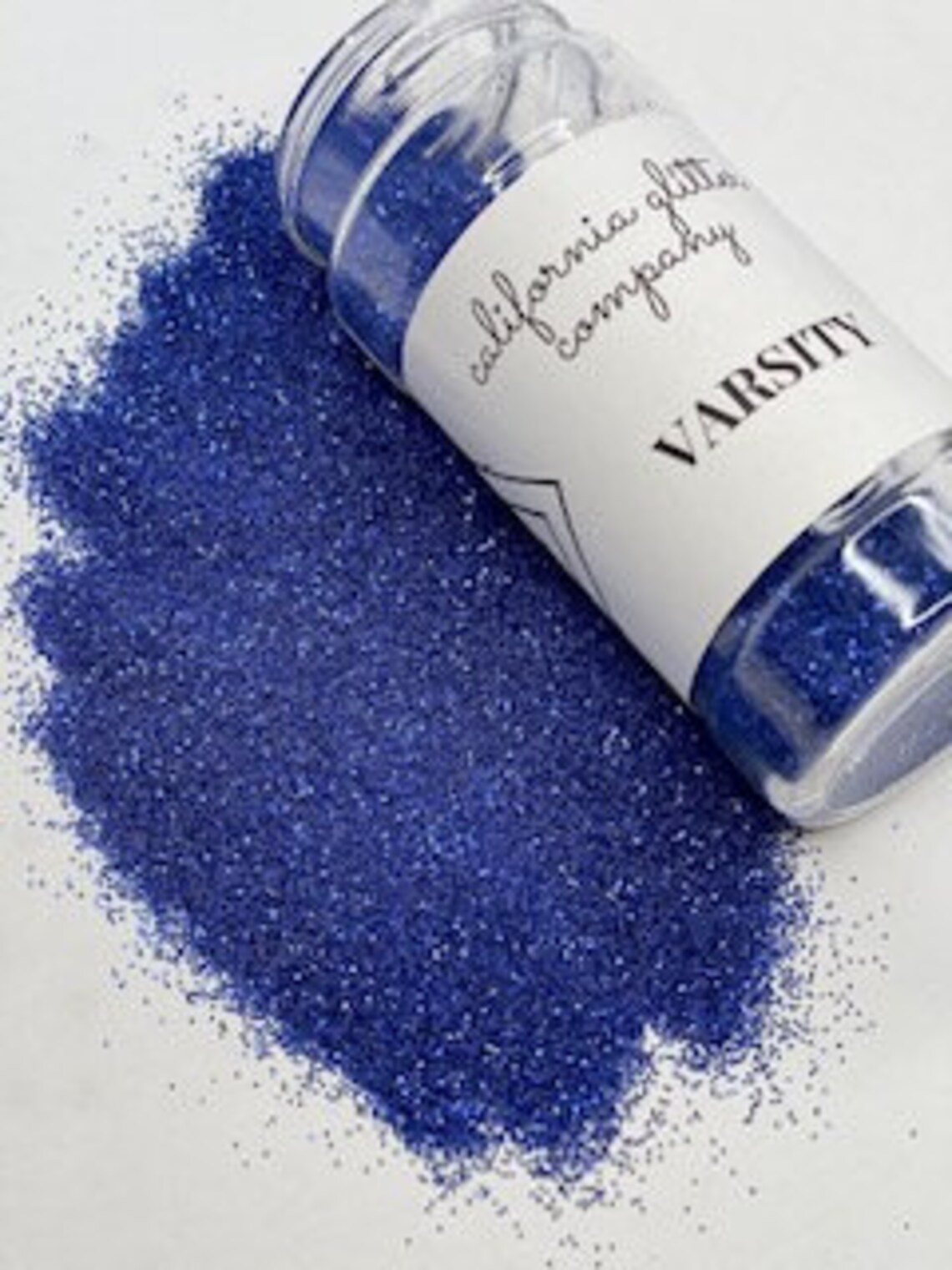 2oz Fine Blue Glitter Shaker Bottle High Quality Polyester Etsy