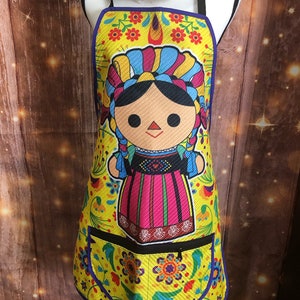 Mexican Adult Lele Doll Apron  #0006