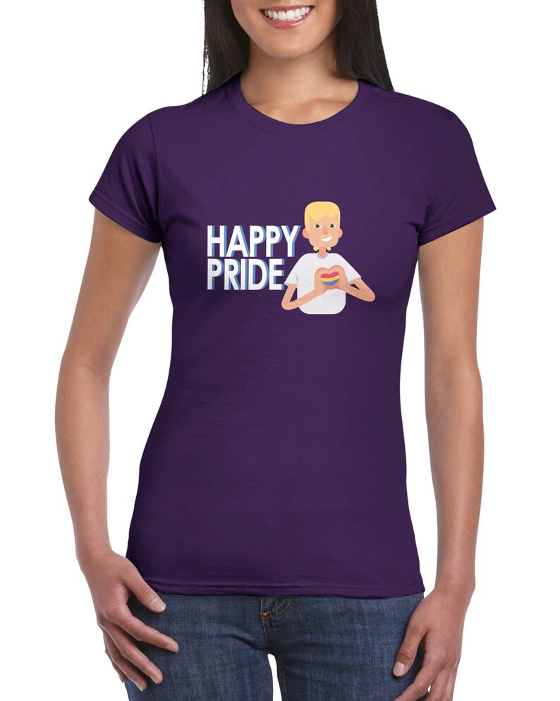 Happy Pride Purple - M