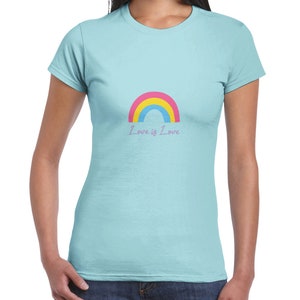 Rainbow Of Love Powder-blue - XL