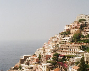 Sunny 16 | Positano, Italy | A3 Photo Print, Film Photography Print, 35mm Film Print, Italy Prints, Wall Decor