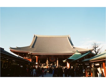 Sensō-ji Temple | Tokyo, Japan | A3 Photo Print, Film Photography Print, 35mm Film Print, Japan Prints, Wall Decor