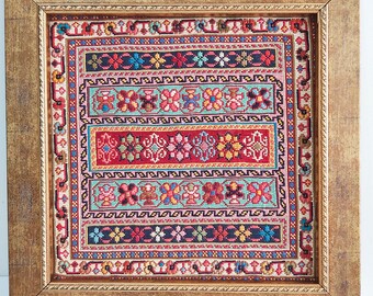 Persian Design Art Woven Carpet Dollhouse Rug Furniture Tablecloth Wall Hanging 