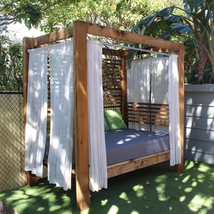 Handmade Backyard Cabana / Daybed by Oasis Designs