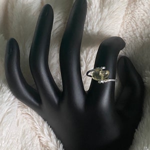 Citrine Chip Ring