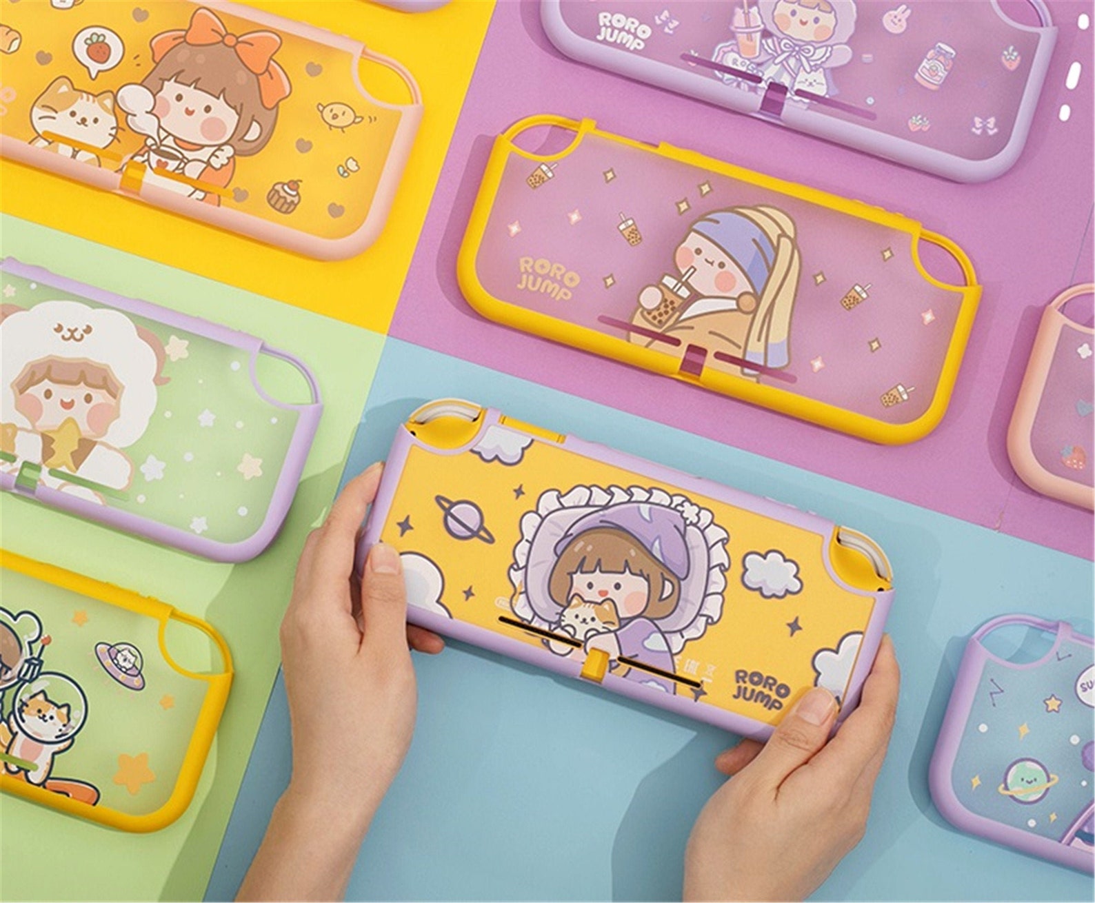 16 Style Nintendo Switch Lite Case Skin Kawaii Switch Case Etsy