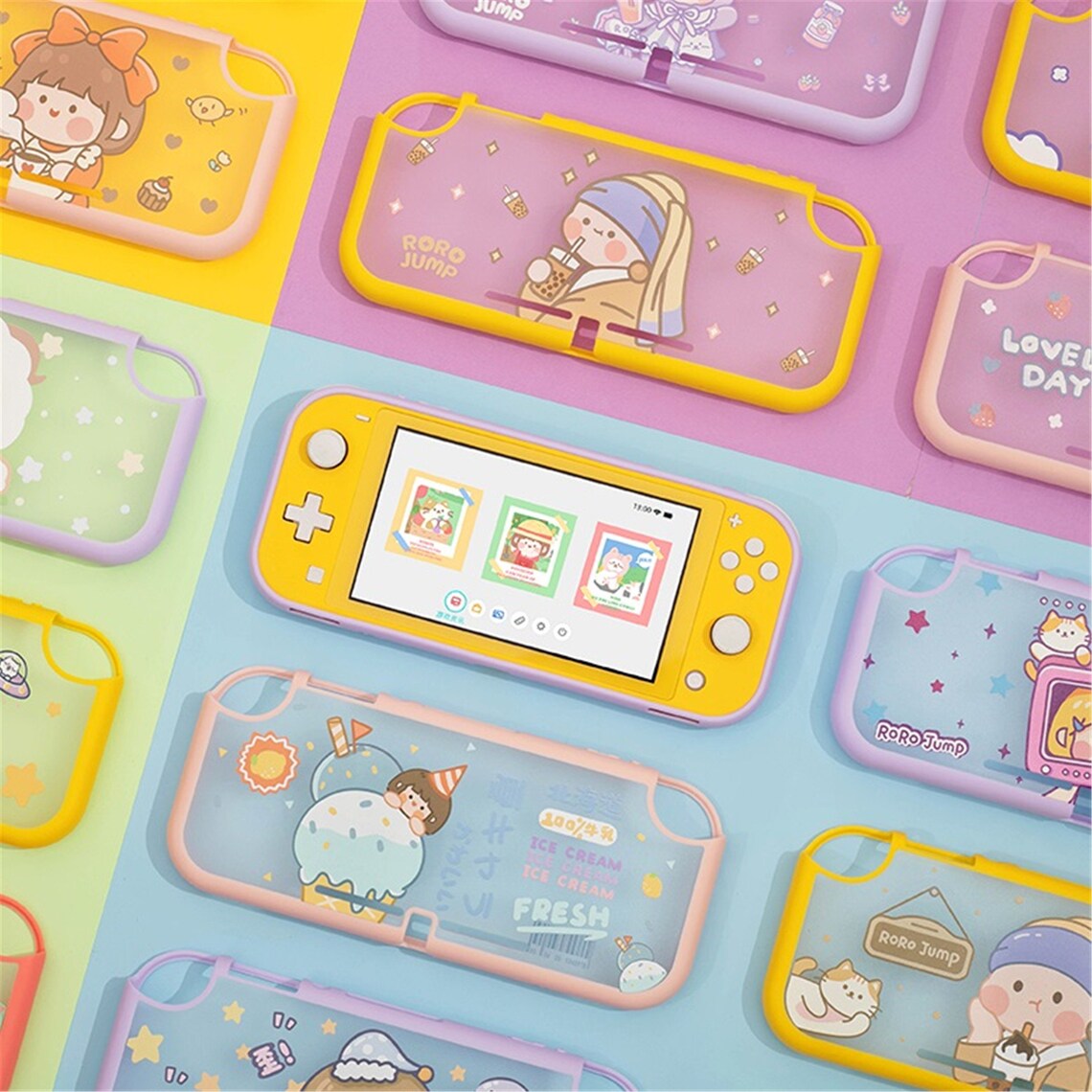 16 Style Nintendo Switch Lite Case Skin Kawaii Switch Case Etsy