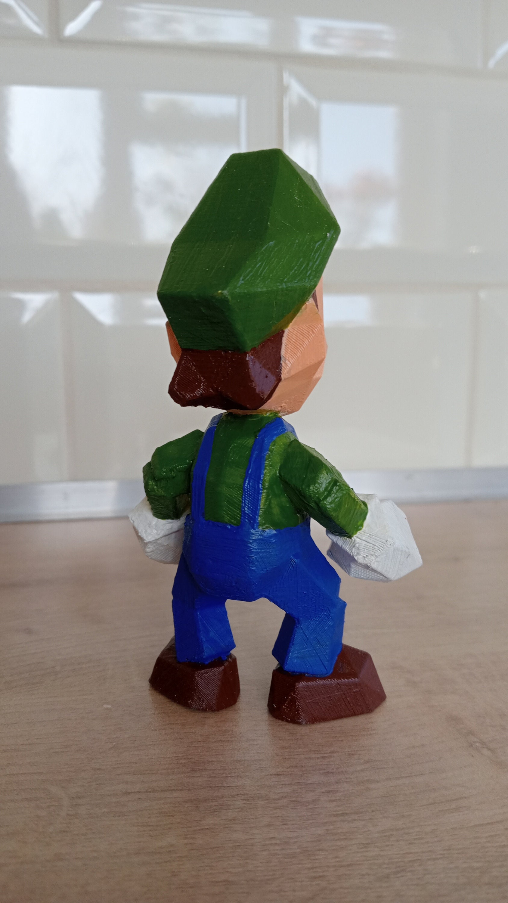 Super Mario and Luigi 64 Low-poly 3D Printed Figures 