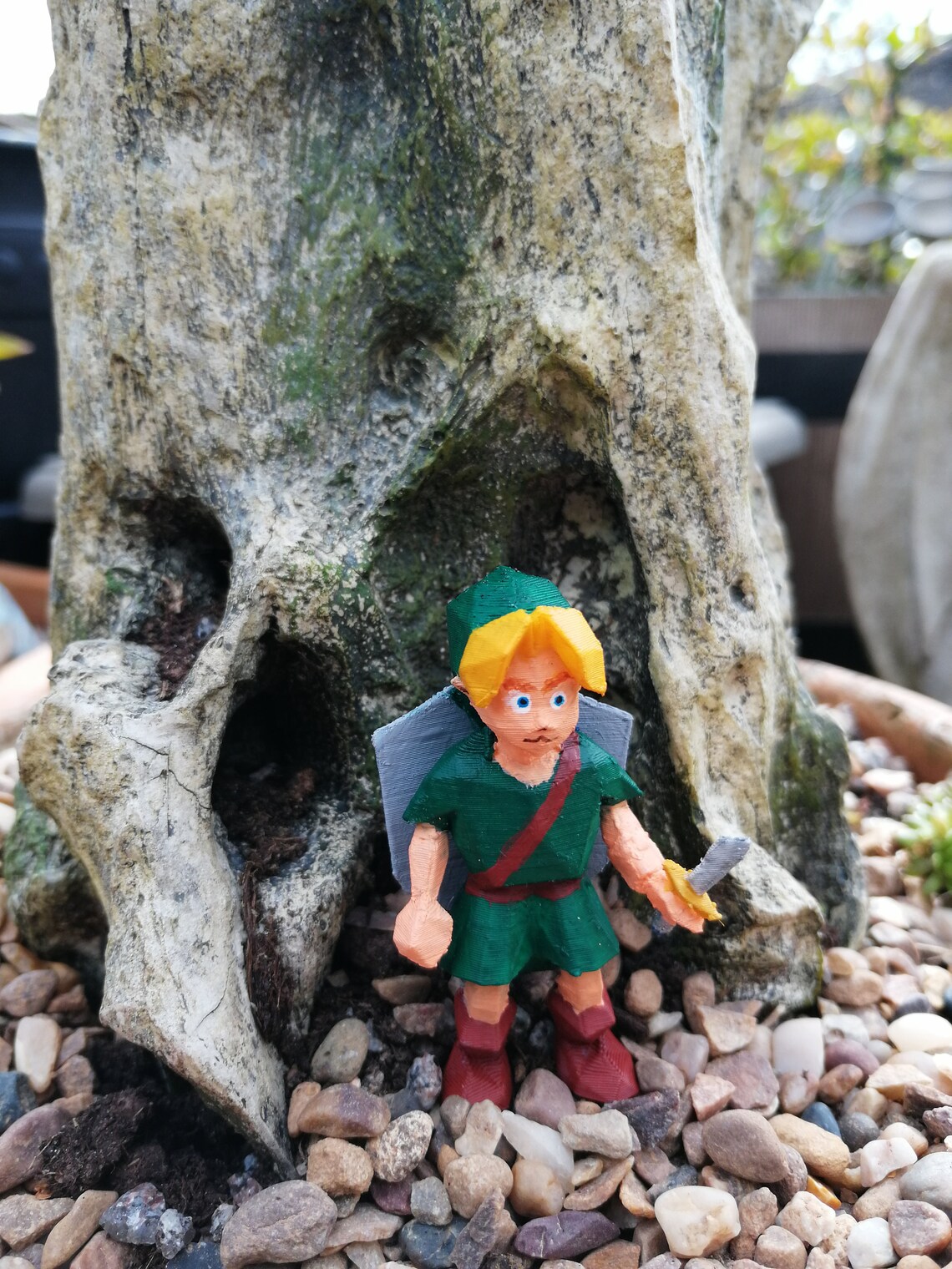 Child Link N64 Ocarina of Time Lowpoly 3D Printed Figure Etsy