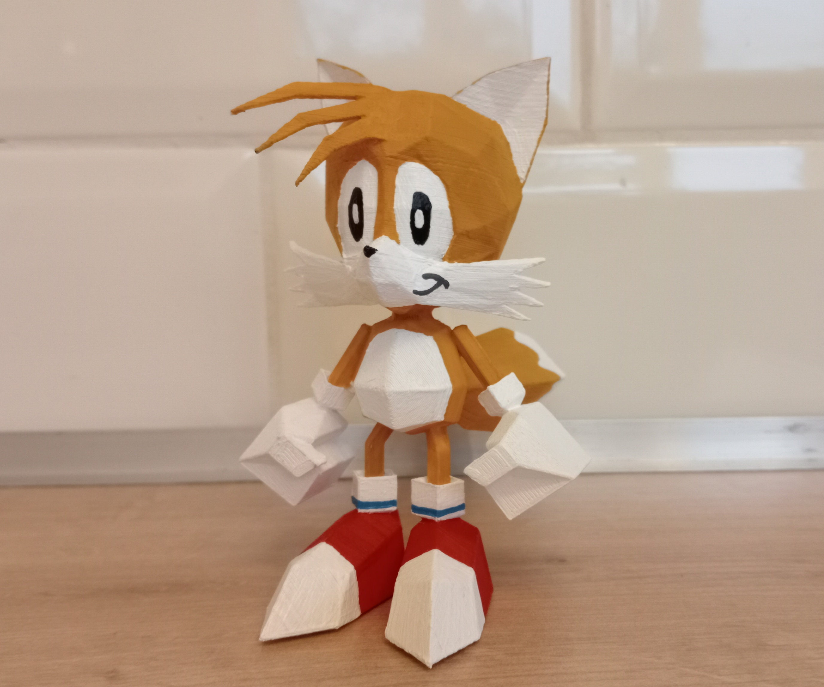 Tails - Sonic The Hedgehog 2 Fanart 3D Print Model by Bon Bon Art