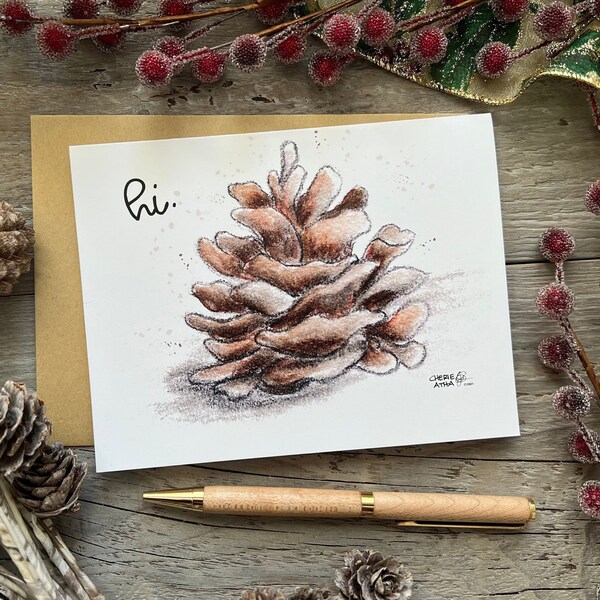 Note Cards Hand Drawn - Etsy
